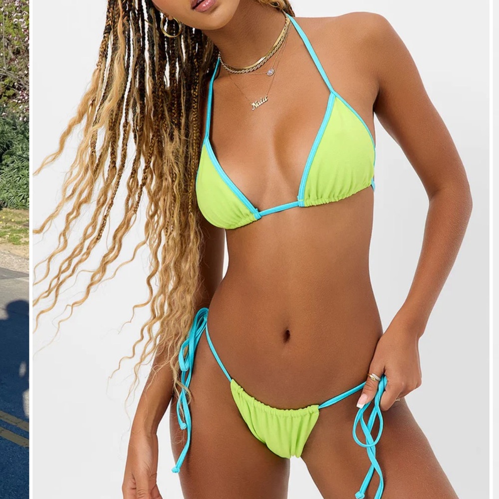 Frankies Bikinis Tia Terry  Bikini Set